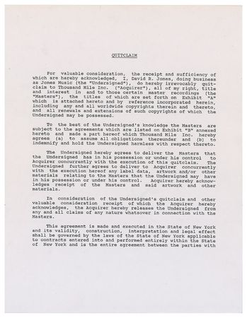 Lot #613 David Bowie and Iggy Pop - Image 1