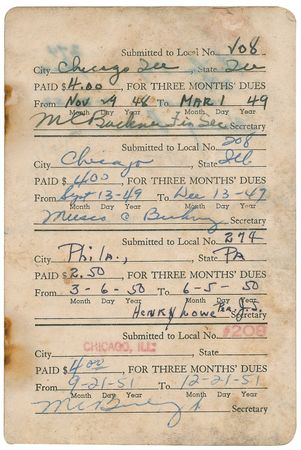 Lot #424 Sidney Bechet - Image 2