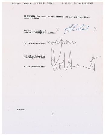 Lot #687 Rod Stewart - Image 2