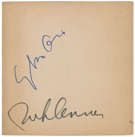 Lot #25 John Lennon and Yoko Ono - Image 2