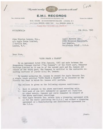 Lot #27 John Lennon