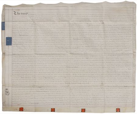 Lot #321 Josiah Wedgwood Signed Document - Image 1