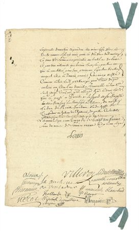 Lot #245 King Louis XV: Louis signs a marriage contract - Image 2