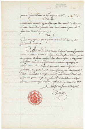 Lot #175 Georges Danton: Danton forms a citizen’s infantry guard - Image 2