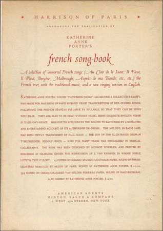 Lot #613 Katherine Anne Porter Book - Image 1