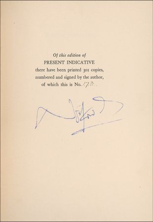 Lot #552 Noel Coward Book - Image 1
