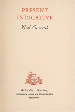 Lot #552 Noel Coward Book - Image 2