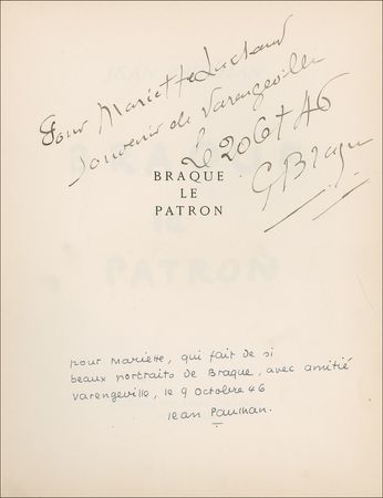 Lot #534 Georges Braque Book - Image 1