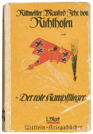 Lot #376 Manfred von Richthofen: The Red Baron signs an incredibly scarce first edition copy of his ‘contemptuous’ life story - Image 2