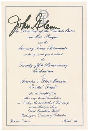 Lot #459 John Glenn and Gordon Cooper - Image 1