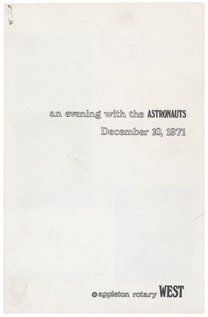 Lot #424 Astronauts Program - Image 1