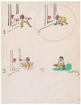 Lot #672 Ted Key Sketches - Image 2