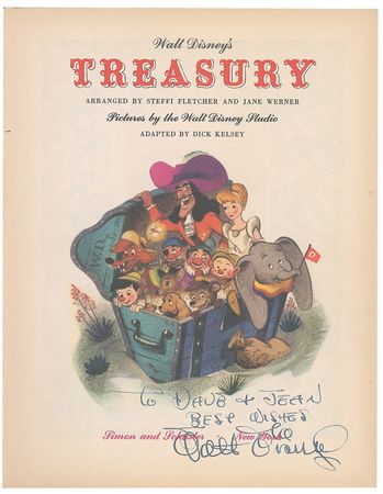 Lot #656 Walt Disney Book - Image 1