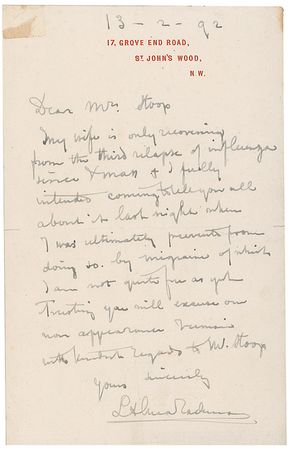 Lot #1550 Lawrence Alma-Tadema - Image 1