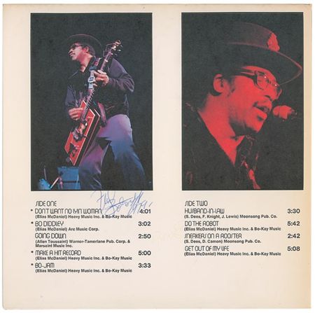 Lot #798 Bo Diddley Album - Image 3