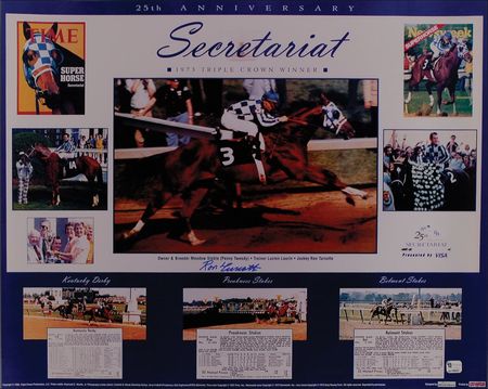 Lot #1408 Horse Racing: Ron Turcotte Signed Photographs - Image 2