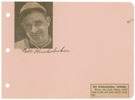 Lot #1469 NY Yankees: Knickerbocker and O?Neill Signatures - Image 2