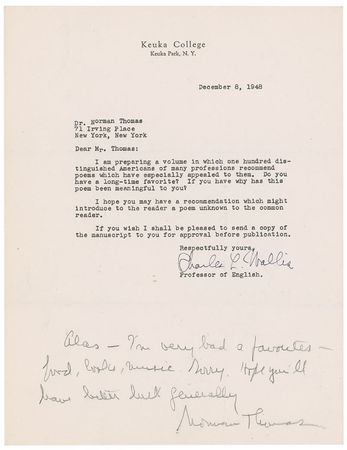 Lot #311 Norman Thomas - Image 2