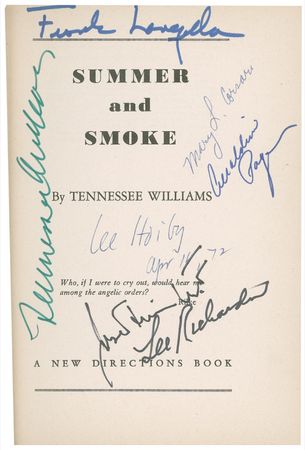 Lot #646 Tennessee Williams Book - Image 1