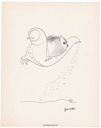 Lot #1232 Zero Mostel Sketches - Image 2