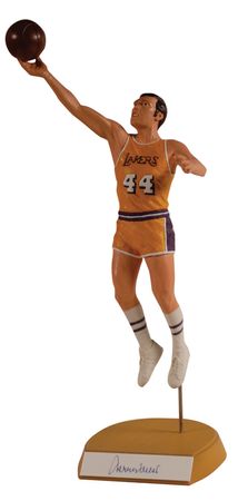 Lot #1539 Jerry West Salvino Figurines - Image 1