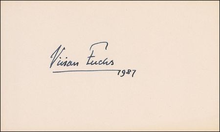 Lot #198 Vivian Fuchs - Image 1