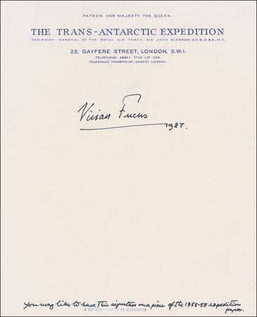 Lot #198 Vivian Fuchs - Image 2