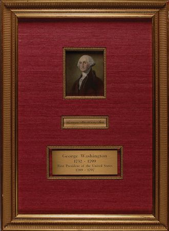 Lot #1628 George Washington: Crisply-penned rare full Washington signature - Image 1