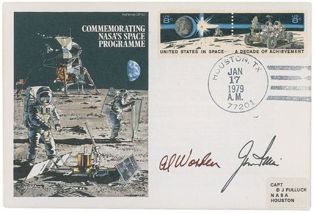 Lot #475 Jim Irwin and Al Worden - Image 1