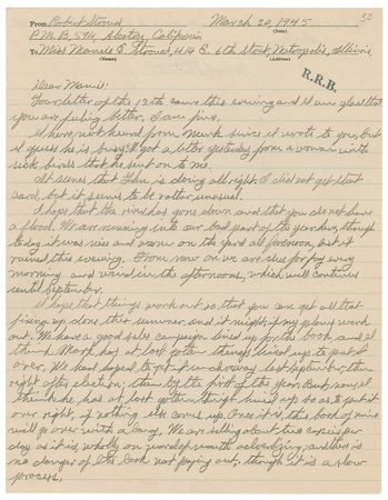 Lot #300 Robert Stroud: ?This book of mine will go over with a bang. We are selling about two copies per day as it is, wholly on word of mouth advertising? - Image 1