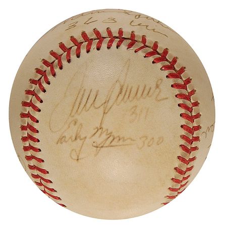 Lot #1342 Baseball: 300 Win Club - Image 1