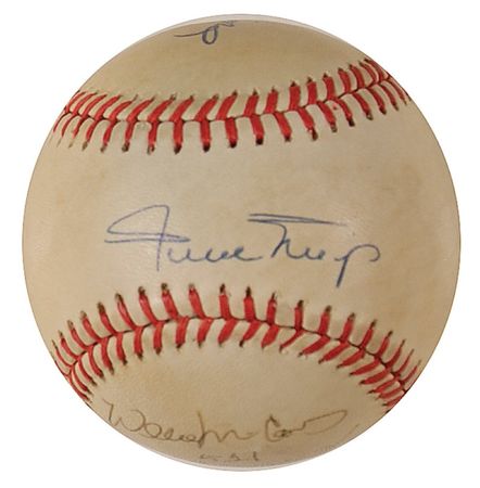 Lot #1343 Baseball: 500 Home Run Club Baseball - Image 3