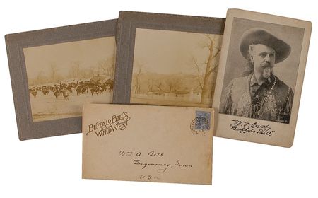 Lot #168 William F. ?Buffalo Bill? Cody: Pristine ?Buffalo Bill? double signature - Image 2