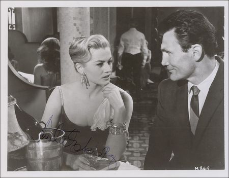 Lot #1110 Anita Ekberg Signed Photographs - Image 1