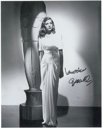 Lot #1026 Lauren Bacall Signed Photographs - Image 2