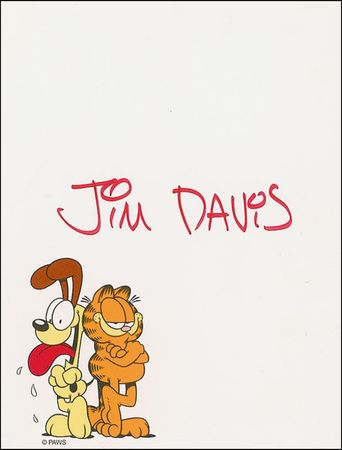 Lot #653 Jim Davis Typed Letter Signed and Signature - Image 1