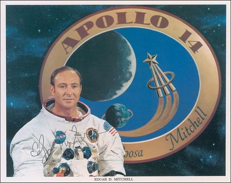 Lot #498 Edgar Mitchell Signed Photographs - Image 2