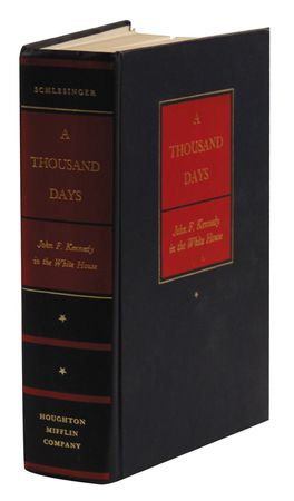 Lot #288 Arthur M. Schlesinger, Jr: Presenting his detailed account of the Kennedy administration to his son “to remind him of a great time in our history” - Image 2