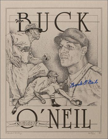 Lot #1344 Baseball: Negro Leagues Prints - Image 2