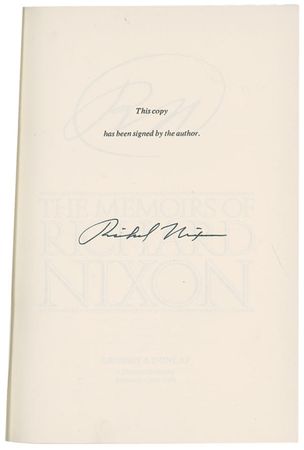 Lot #74 Richard Nixon and Jimmy Carter Books - Image 1