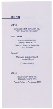 Lot #422 Neil Armstrong: Armstrong goes to Australia to attend a space-themed insurance awards banquet - Image 3