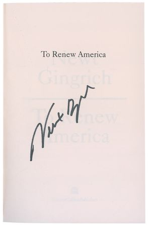 Lot #204 Newt and Callista Gingrich Books - Image 1