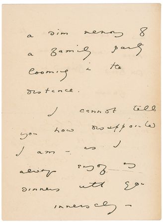 Lot #645 Oscar Wilde: “A real aunt—that is to say unmarried and with a large income” - Image 2
