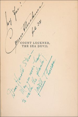 Lot #361 Felix von Luckner and Lowell Thomas - Image 1
