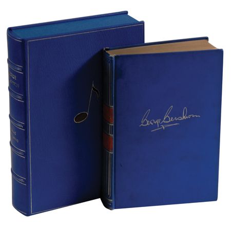 Lot #837 George Gershwin: The maestro pens a lengthy inscription to ?A Baltimore boy who made good in the big city,? and musical quote to his biography - Image 2