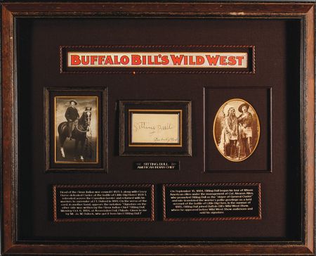 Lot #295 Sitting Bull and William. F. ?Buffalo Bill? Cody: Two icons of the American West?Sitting Bull and Buffalo Bill - Image 1