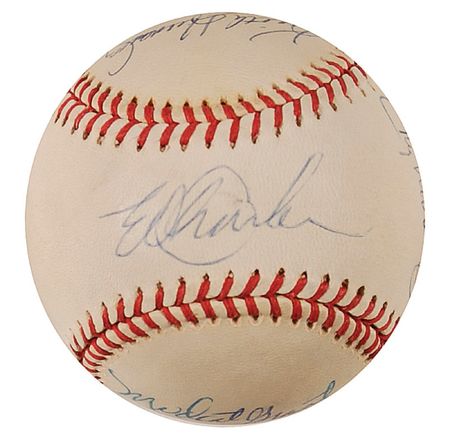 Lot #1387 Whitey Ford and NY Mets - Image 3