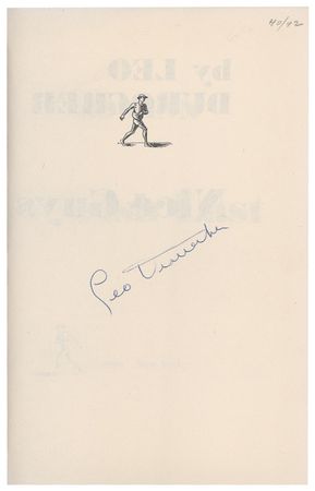 Lot #1374 Leo Durocher Book - Image 1