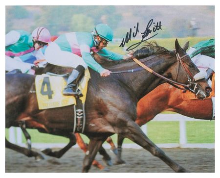 Lot #1406 Horse Racing: Mike Smith Signed Photographs - Image 1