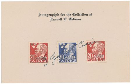 Lot #230 Frederic and Irene Joliot-Curie Stamps - Image 2
